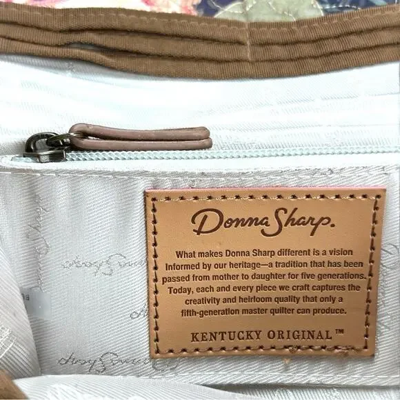 Donna Sharp Dizzy Michelle Colorful Quilted Hobo Bag - Picture 8 of 8